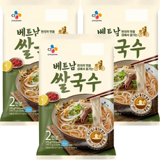 CJ제일제당 베트남 쌀국수 2인분375gX3, 단품, 3개, 375g