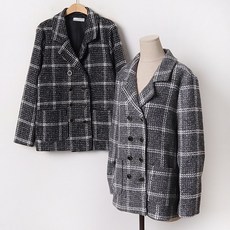 미소연가 숄카라 DYPB469 코트 빅사이즈의류 테일러드 점퍼 정장재킷