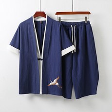 남자빅사이즈린넨세트