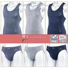 남성속옷제임스딘삼각팬티런닝세트