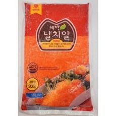 웰빙 날치알 골드/레드 800g (아이스박스+아이스팩 무료) [원산지:인도네시아], 1개