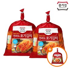 종가집 전라도포기김치6.6kg(3.3+3.3kg)+총각500g증정, 기타, 기타