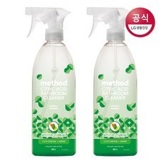 메소드 구연산 배스룸 클리너 500ml x2개, 단품