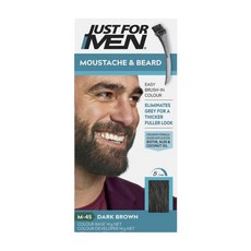 저스트 포 맨 남성 다크 브라운 비어드 수염 염색약 Just for Men Beard Colour Dark Brown, 상세참조, 1개