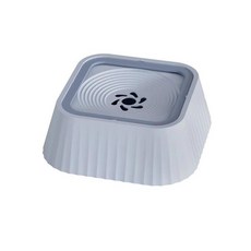 애완 동물 마시는 대야 물그릇 물튀김 방지 물 그릇 물에 젖지 않는 입 고양이, 2. Gray, 1개