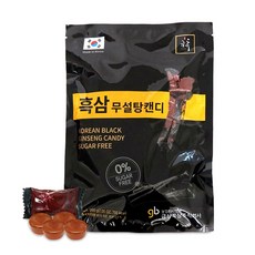 금흑 무설탕 흑삼 캔디 사탕 200g ( 7+1 증정 ), 1봉