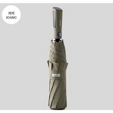 대형 파라체이스 튼튼한 태풍 210T 접이식 암막 3단 자동 우산 3273