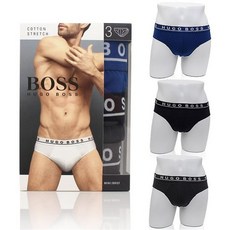 휴고보스 남성 삼각팬티 3PACK 5402 BLUE SET
