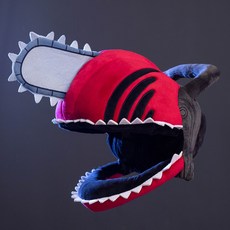 체인소맨 피규어 가면 헬맷인형 코스프레 포치타