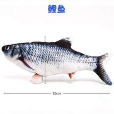 움직이는 물고기 생선 고양이 자동 장난감 USB 충전식, 옵션1