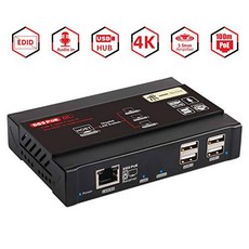 HDMI KVM Extender 4K@30Hz KVM Over TCP IP Support Gigabit P/12800611, 상세내용참조, 상세내용참조