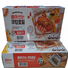 뽑아쓰는 쿠킹호일 알루미늄호일 28x30, 1개