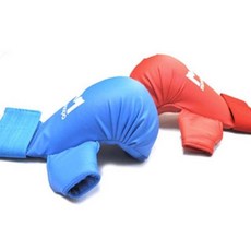 일프로- 가라테글러브 G-42 태권도 수련용품, 블루, 1개