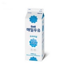 1216. 매일유업 매일우유 오리지널 1000ml 12개 한박스 [하절기 아이스박스 배송비무료]