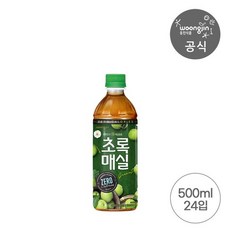  초록매실 제로 500ml 24개 1박스  상품 이미지