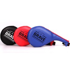 브레이브 태권도 더블 쌍미트 발차기 2개 SET, 레드2P, 레드2P