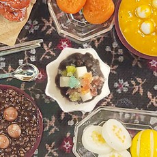 팥빙수꾸미기