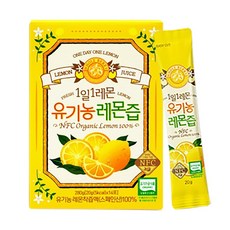 홀베리 1일 1레몬 유기농 레몬즙, 280g, 1개