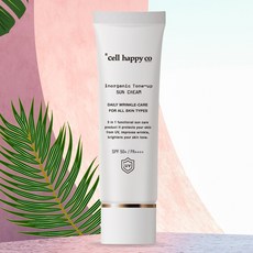 셀해피코 무기자차 톤업 촉촉하고 순한 선크림(SPF50+), 1개, 50g