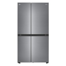 [LG전자] DIOS(디오스) 2도어 양문형 냉장고 베이직 [S834S1D/퓨어메탈], S834S1D