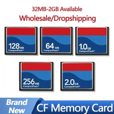 산업용 컴팩트 플래시 Cf 카드 128MB 256MB 512MB 1GB 2GB CF 메모리 32MB 64MB cnc용 대용량, 8.CF2G, 1개