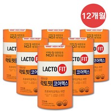 종근당 락토핏 생유산균 코어, 120g, 6개