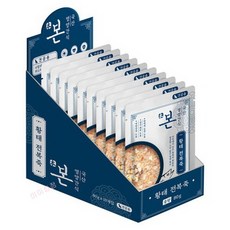 본 영양간식 강아지 전복죽, 황태맛, 80g, 20개