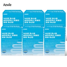  낙산균 포스트바이오틱스 프롤린 모유유산균 락토바실러스 가세리 플란타룸 호박코팅 특허 유산균, 6개, 30포 