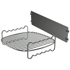 Philips Party Kit HD9950/00 Grill and Basket Separator Accessories for Airfryer XXL (HD9860 HD9762, Silver
