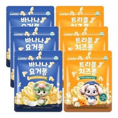 루솔 바나나 요거퐁/트리플 치즈퐁 6팩, 트리플 치즈퐁 6팩, 6개