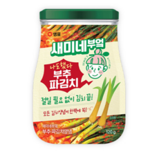샘표 새미네부엌 부추파김치 양념 120g, 50개