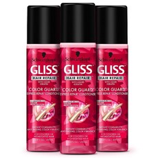 Gliss 글리스 헤어복구 리브인 컨디셔너 180ml 3팩, 1개, 340g
