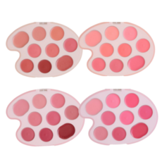 [NEW 출시] 데이지크 무드 페인팅 립앤치크 팔레트 4종 mood painting lip & cheek dasique, 1개, 02 코랄 컬러링
