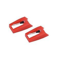 banpa Pack of 2 Turntable Replacement needle with Ceramic Tip for ION iCT09RS Quick Play LP Power Play LP Quick Play Flash Contour LP Vertica, Color = AN2