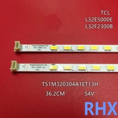 LED 백라이트 스트립 NEWL32E5000E L32F2300B L32F2360 67725790 0A0 T51M320304AI1ET13H 36LED 362CM 54V 100 새로운, 3)12piece 6 TV