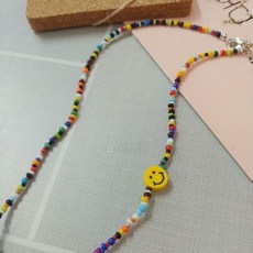 스마일비즈목걸이