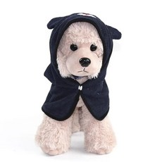 귀여운 애완견 수건 건조 목욕 애완 동물 타월 강아지 고양이 후, 8.Black, C.M, 1개
