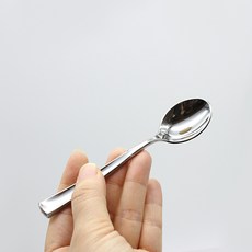 더팩 일회용 실버숟가락 스푼 13cm(중) 100개 2 000개, 2000개, 1세트