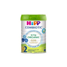 Hipp 힙 콤비오틱 유기농 분유 2단계 800g, 1개