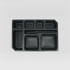 다회용 식판 1box (뚜껑 호환 불가) - 한통도시락 배달전용 보온식판, 1개