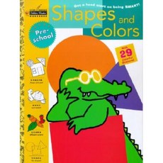 Shapes and Colors: Get a Head Start on Being Smart With 29 Colorful Stickers, Golden Books