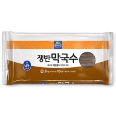 면사랑 쟁반막국수면 2kg 6개입 (1box), 1박스(6개입)