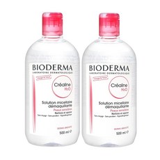 바이오더마 크레알린(센시비오) 클렌징워터 500ml 1+1, 2개