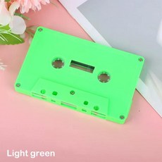 레코딩 녹음용 공테이프 tape 카세트테이프, 그린