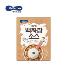 [베베쿡] 처음먹는 백짜장소스 1개(100g*2입), 상세 설명 참조, 상세 설명 참조