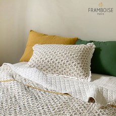 [갤러리아] 프랑브아즈가버 면모달 거즈 목화 워싱 스프레드 BS(120X150), 화이트