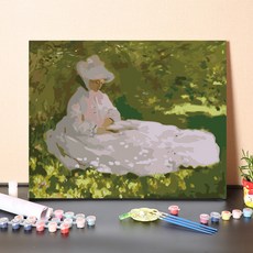 모네수련정원캔버스
