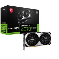 MSI Gaming RTX 4070 Ti Super 16G Ventus 2X OC 그래픽 카드