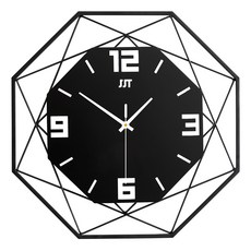 스타일샵 무소음 거실인테리어 모던 벽시계 벽걸이시계, 벽시계JT18208A