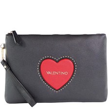 [관세포함]마리오발렌티노 가방 여자 선물 데일리 백 이탈리아 브랜드 Mario Valentino Violino Women's Clutch Black/Red